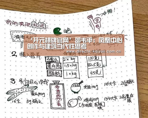 ‘开元棋牌官网’邵韦平:凤凰中心创作与建筑当代性思考(图1) 开元棋牌官网